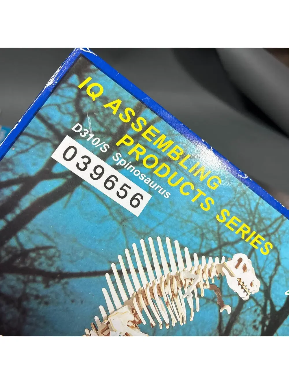 Spinosaurus Skeleton Dinosaur Wooden Model Kit 3D Puzzle NEW